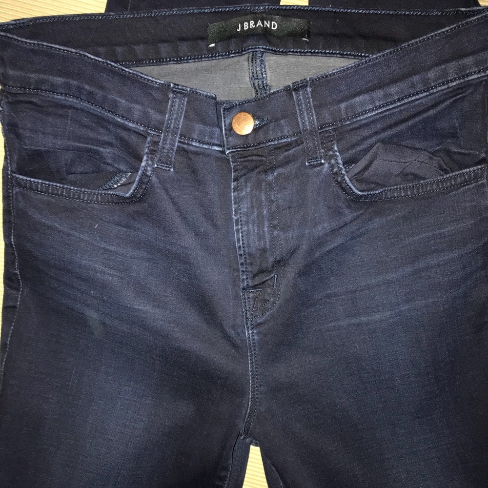 J brand dark blue jeans soft material